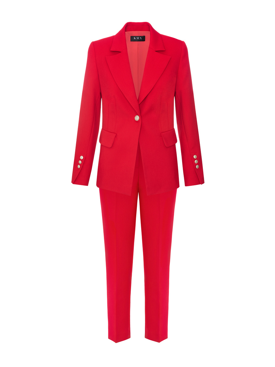 One-button suit
